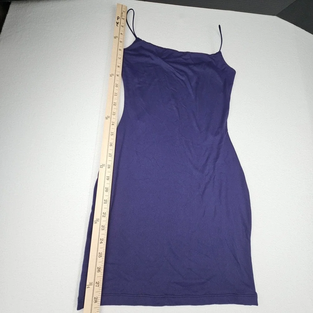 Lillusory Purple‎ Bodycon Mini Dress Small Spaghetti Strap Y2K Indie Grunge Slip